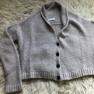 Lavender hued cropped Alysi sweater size M